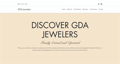 Desktop Screenshot of gdajewelers.com